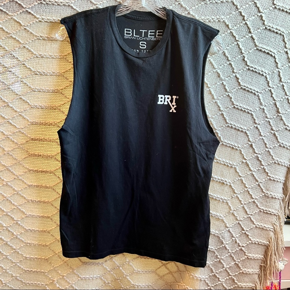 Bltee Brian Lichtenberg Black Small Sleeveless T-… - image 1